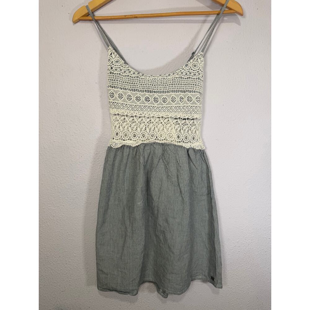 Roxy‎ Top Lace Bodice Womens Cottagecore 
Y2K Size M Festival Coastal Coquette